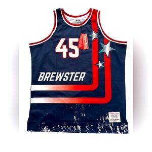 NWT 6XL Donovan Mitchell Headgear Classics Embroider Brewster Academy HS Jersey
